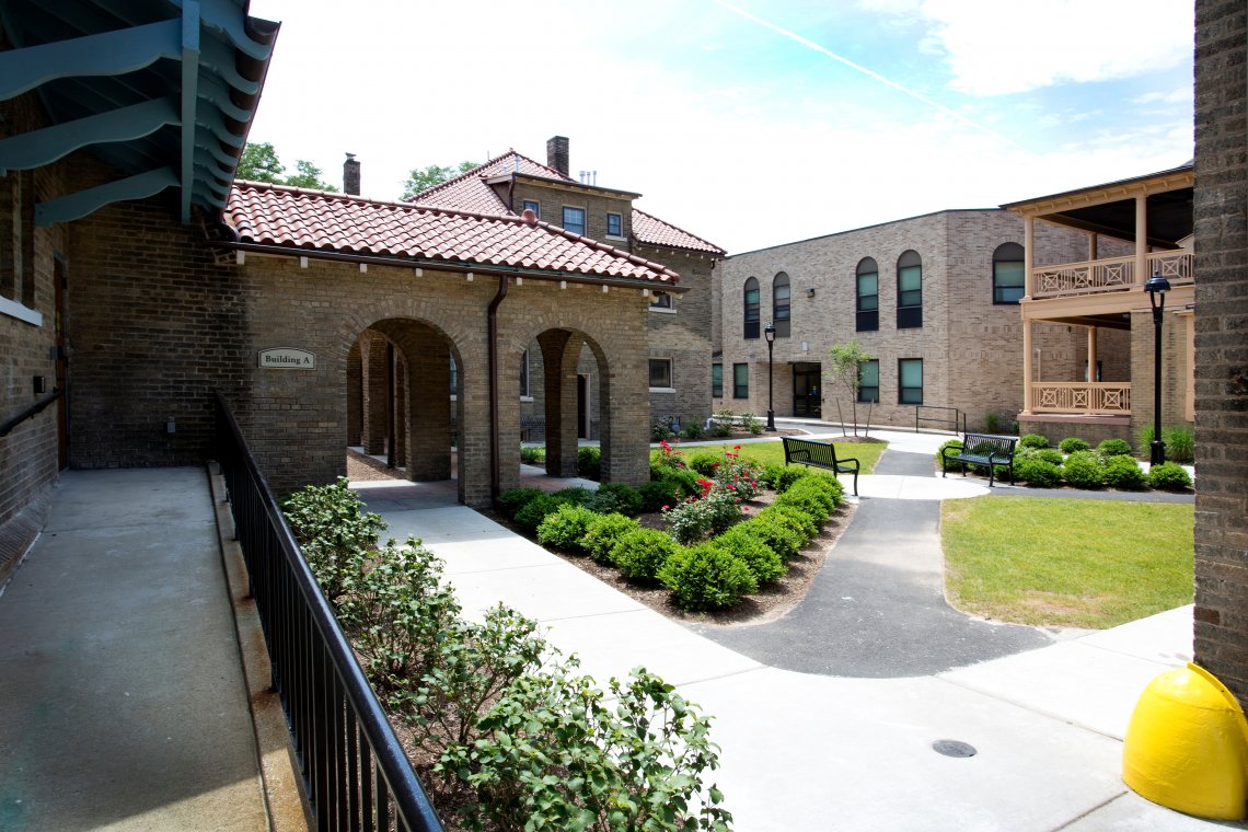 Holy Rosary Courtyard